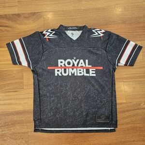 WWE Cody Rhodes Jersey 2024 Royal Rumble Winner Youth XL Football Style Jersey